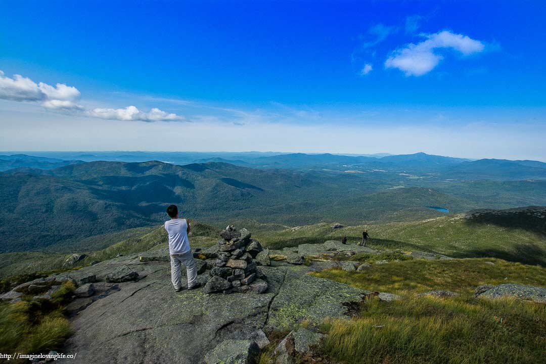 algonquin trail near peak